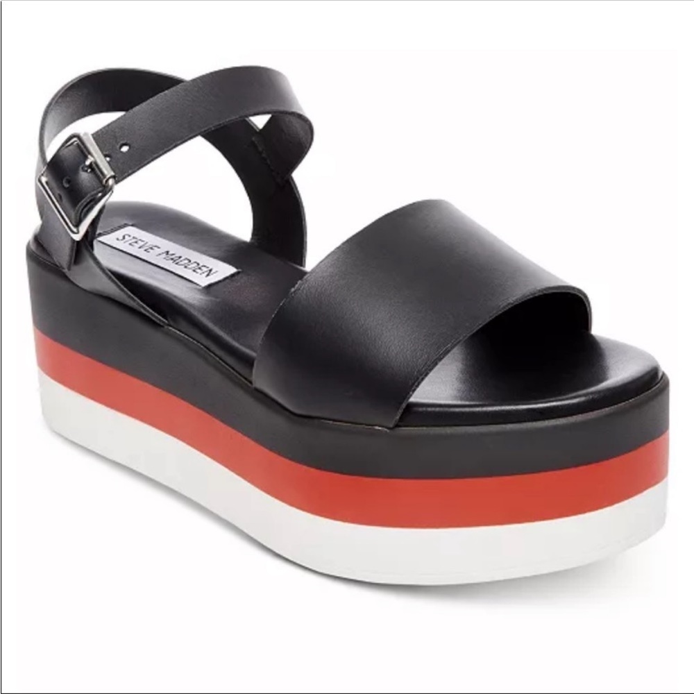 Steve madden Holly platform sandal size 6